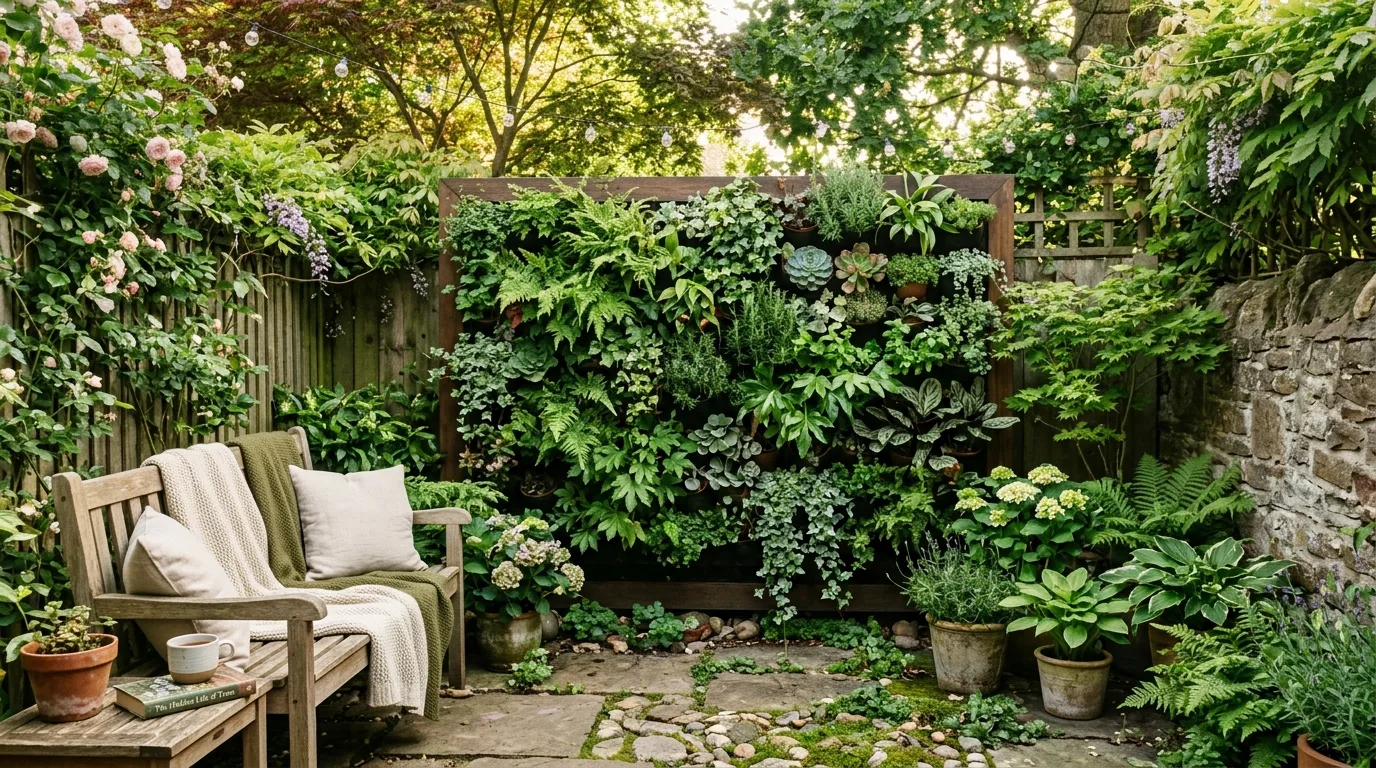 Tiny Backyard With Gravel Zone